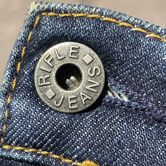 Men jeans dark blue size 30 skinny fit 99% cotton 1% elastane - Picture 2 of 5